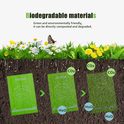 Atitifope Poop Bags for Dog Waste 100% Biodegradable And Extra Thick Waste Bags