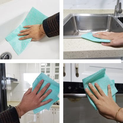 Wholesale Atitifope Handi Wipes Reusable Cloths 85pcs Perforated Roll Restaurant Dishcloth Multipurpose Cleaning Wipes